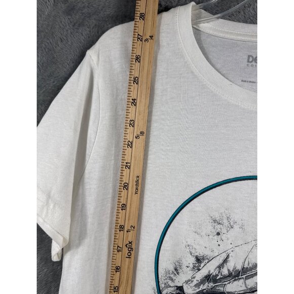 Myrtle Beach Sea Turtle Graphic T-Shirt By Del Sol Color Change LG White Crewnec - Picture 4 of 6